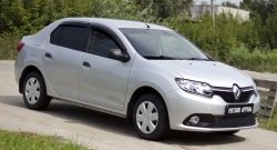 2 099 р. Защитная сетка в нижнюю часть бампера RA Renault Logan 2 дорестайлинг (2014-2018)  с доставкой в г. Новочеркасск. Увеличить фотографию 2