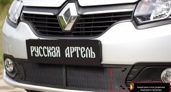 2 099 р. Защитная сетка в нижнюю часть бампера RA Renault Logan 2 дорестайлинг (2014-2018)  с доставкой в г. Новочеркасск. Увеличить фотографию 6