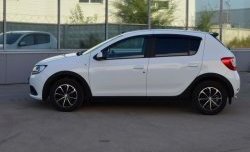 3 699 р. Комплект накладок на арки KART RS NEW Renault Sandero (B8) дорестайлинг (2014-2018) (Неокрашенные)  с доставкой в г. Новочеркасск. Увеличить фотографию 5