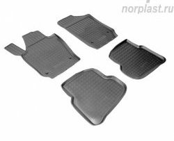 2 099 р. Комплект ковриков в салон Norplast  Seat Ibiza ( 6J,6P универсал,  6J хэтчбэк 5 дв.) (2008-2012) дорестайлинг, доресталийнг  с доставкой в г. Новочеркасск. Увеличить фотографию 1