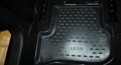 2 179 р. Коврики в салон Element 4 шт. (полиуретан) Seat Leon 1P хэтчбэк 5 дв. дорестайлинг (2005-2009)  с доставкой в г. Новочеркасск. Увеличить фотографию 3