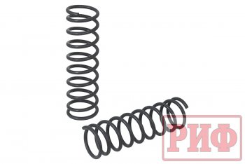 5 349 р. Пружины задние штатные РИФ Лада нива 4х4 2121 3 дв. 1-ый рестайлинг (2019-2021)  с доставкой в г. Новочеркасск. Увеличить фотографию 2