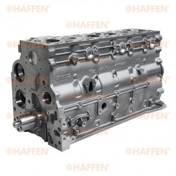 Блок цилиндров в сборе SHORT BLOCK 6ISBe (Евро 3) HAFFEN Samsung MX132 колесный экскаватор (1995-2024)