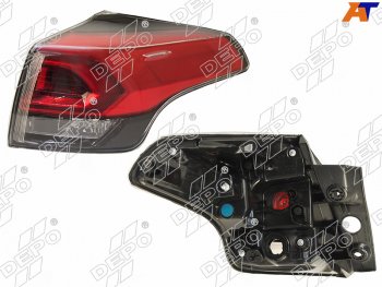 Правый фонарь задний (LED) DEPO Toyota (Тойота) RAV4 (рав)  XA40 (2015-2019) XA40 5 дв. рестайлинг