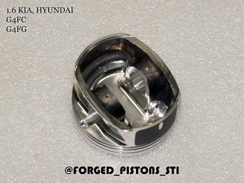 16 999 р. Поршни (1,6 G4FC, G4FG) СТИ Hyundai I30 FD универсал дорестайлинг (2007-2010) (диаметр поршня: 77.25 мм)  с доставкой в г. Новочеркасск. Увеличить фотографию 4