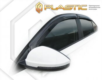 Дефлектора окон CA-Plastic Volkswagen (Волксваген) e-Lavida (е) (2018-2023)