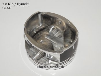 17 999 р. Поршни (KIA, Hyundai 2,0 G4KD под кольца 1,2/1,2/2,0) СТИ Hyundai Sonata Y3 дорестайлинг (1993-1996) (диаметр поршня: 86,00 мм)  с доставкой в г. Новочеркасск. Увеличить фотографию 2