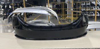 2 579 р. Задний бампер Технопласт Hyundai Solaris HCR седан рестайлинг (2020-2022)  с доставкой в г. Новочеркасск. Увеличить фотографию 1