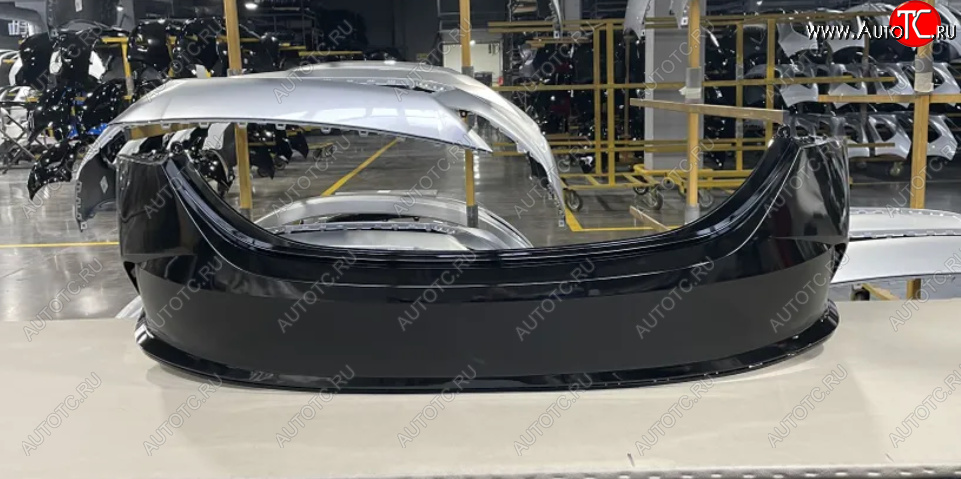 2 579 р. Задний бампер Технопласт Hyundai Solaris HCR седан рестайлинг (2020-2022)  с доставкой в г. Новочеркасск