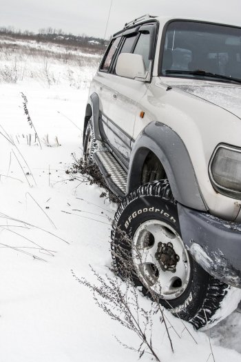 43 999 р. Защита порогов с подножкой РИФ Toyota Land Cruiser J105 (1998-2007)  с доставкой в г. Новочеркасск. Увеличить фотографию 3