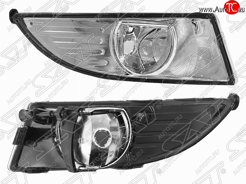 1 589 р. Правая противотуманная фара SAT (под одну лампу) Skoda Fabia Mk2 универсал рестайлинг (2010-2014)  с доставкой в г. Новочеркасск