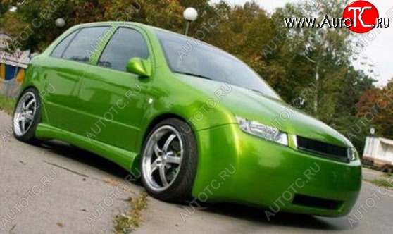 25 699 р. Передний бампер F1 Skoda Fabia Mk1 седан рестайлинг (2004-2008)  с доставкой в г. Новочеркасск