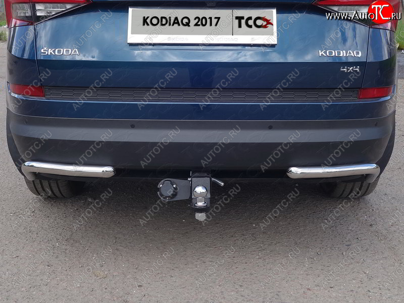 14 449 р. Фаркоп (тягово-сцепное устройство) TCC  Skoda Kodiaq  NU7 (2017-2021) дорестайлинг (Оцинкованный, шар E )  с доставкой в г. Новочеркасск