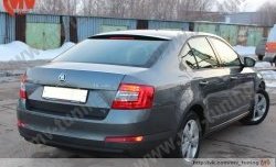 4 649 р. Козырёк на заднее стекло RS Skoda Octavia A7 дорестайлинг лифтбэк (2012-2017) (Неокрашенный)  с доставкой в г. Новочеркасск. Увеличить фотографию 5