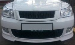 3 949 р. Накладка на передний бампер CT v3 Skoda Octavia A5 рестайлинг универсал (2008-2013) (Неокрашенная)  с доставкой в г. Новочеркасск. Увеличить фотографию 2