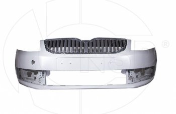 7 549 р. Передний бампер NSP (с решеткой радиатора)  Skoda Octavia  A7 (2012-2017) дорестайлинг лифтбэк, дорестайлинг универсал (Неокрашенный)  с доставкой в г. Новочеркасск. Увеличить фотографию 1