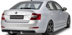 5 999 р. Пороги накладки CT Skoda Octavia A7 дорестайлинг лифтбэк (2012-2017) (Неокрашенные)  с доставкой в г. Новочеркасск. Увеличить фотографию 3