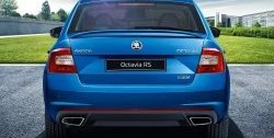 5 849 р. Спойлер RS  Skoda Octavia  A7 (2012-2020) дорестайлинг лифтбэк, рестайлинг лифтбэк (Неокрашенный)  с доставкой в г. Новочеркасск. Увеличить фотографию 4