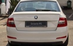 3 499 р. Лип спойлер CT  Skoda Octavia  A7 (2012-2020) дорестайлинг лифтбэк, рестайлинг лифтбэк (Неокрашенный)  с доставкой в г. Новочеркасск. Увеличить фотографию 2