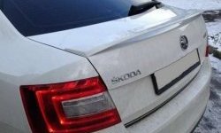 Лип спойлер RS Style Skoda Octavia A7 дорестайлинг лифтбэк (2012-2017)