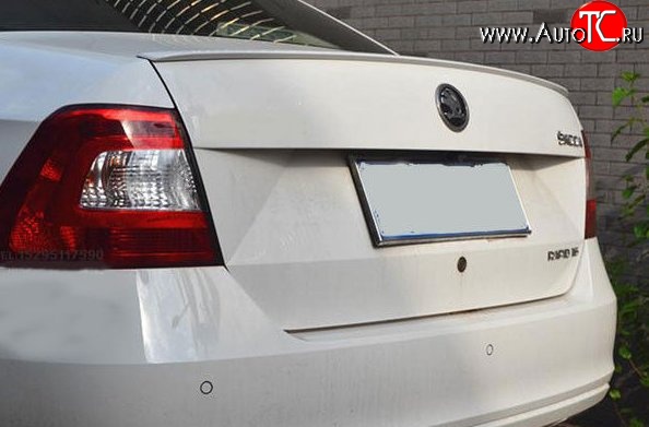 2 179 р. Спойлер M-VRS  Skoda Octavia  A7 (2012-2020) дорестайлинг лифтбэк, рестайлинг лифтбэк (Неокрашенный)  с доставкой в г. Новочеркасск