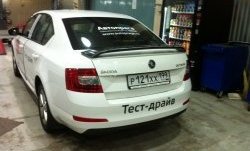 2 649 р. Спойлер LitCompany  Skoda Octavia  A7 (2012-2020) дорестайлинг лифтбэк, рестайлинг лифтбэк (Неокрашенный)  с доставкой в г. Новочеркасск. Увеличить фотографию 7