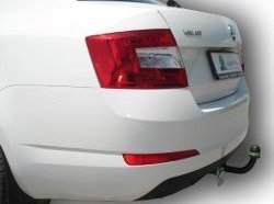 16 349 р. Фаркоп Лидер Плюс. Skoda Octavia A7 дорестайлинг лифтбэк (2012-2017) (Без электропакета)  с доставкой в г. Новочеркасск. Увеличить фотографию 1