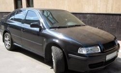 899 р. Реснички на фары CT Skoda Octavia Tour A4 1U2 лифтбэк дорестайлинг (1997-2000) (Неокрашенные)  с доставкой в г. Новочеркасск. Увеличить фотографию 2