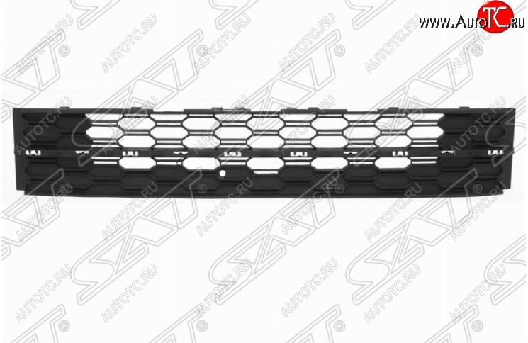 1 469 р. Решетка в передний бампер SAT (под молдинг)  Skoda Octavia  A7 (2016-2020) рестайлинг лифтбэк, рестайлинг универсал  с доставкой в г. Новочеркасск