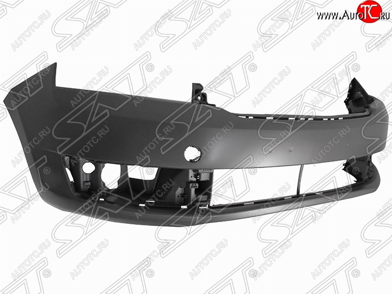 1 489 р. Передний бампер SAT Skoda Rapid NH3 дорестайлинг лифтбэк (2012-2017) (Неокрашенный)  с доставкой в г. Новочеркасск