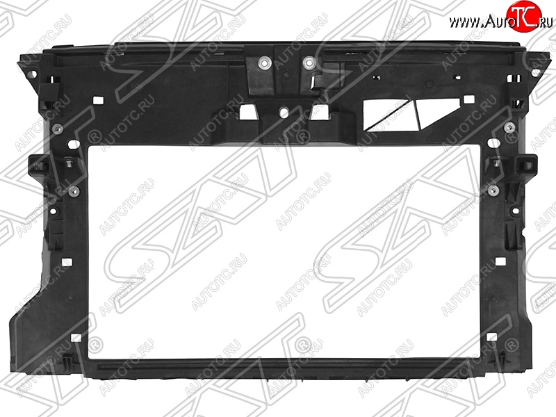 4 789 р. Рамка радиатора (телевизор) SAT Skoda Rapid NH3 дорестайлинг лифтбэк (2012-2017) (Неокрашенная)  с доставкой в г. Новочеркасск