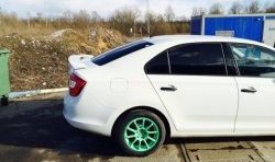 4 999 р. Спойлер RS style Skoda Rapid NH3 дорестайлинг лифтбэк (2012-2017) (Неокрашенный)  с доставкой в г. Новочеркасск. Увеличить фотографию 12