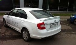 3 449 р. Спойлер Style Skoda Rapid NH3 дорестайлинг лифтбэк (2012-2017) (Неокрашенный)  с доставкой в г. Новочеркасск. Увеличить фотографию 6