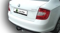 6 549 р. Фаркоп Лидер Плюс. Skoda Rapid NH3 дорестайлинг лифтбэк (2012-2017) (Без электропакета)  с доставкой в г. Новочеркасск. Увеличить фотографию 4