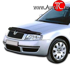 2 879 р. Дефлектор капота NovLine Skoda Superb B6 (3T) лифтбэк дорестайлинг (2008-2013)  с доставкой в г. Новочеркасск