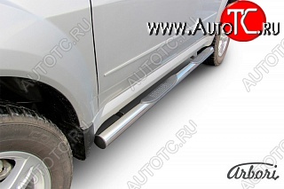 14 129 р. Защита порогов Arbori SSANGYONG Actyon Sport (2012-2024)  с доставкой в г. Новочеркасск