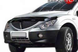 2 699 р. Дефлектор капота NovLine SSANGYONG Actyon 1 (2006-2010)  с доставкой в г. Новочеркасск. Увеличить фотографию 1