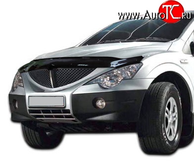 2 699 р. Дефлектор капота NovLine SSANGYONG Actyon 1 (2006-2010)  с доставкой в г. Новочеркасск