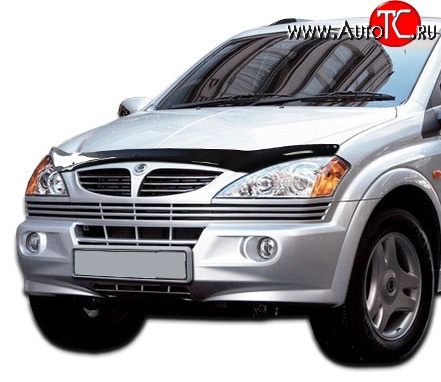 593 р. Дефлектор капота NovLine SSANGYONG Kyron дорестайлинг (2005-2007)  с доставкой в г. Новочеркасск