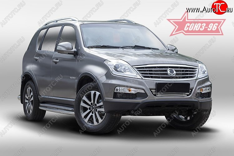 4 679 р. Декоративный элемент воздухозаборника Souz-96 (d16) SSANGYONG Rexton Y290 (2012-2017)  с доставкой в г. Новочеркасск