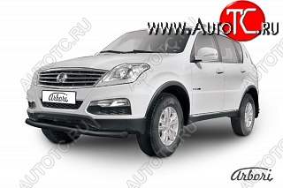 6 659 р. Обвес переднего бампера Arbori SSANGYONG Rexton Y290 (2012-2017)  с доставкой в г. Новочеркасск