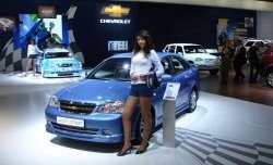 5 949 р. Накладка Street Edition на передний бампер Chevrolet Lacetti седан (2002-2013) (Неокрашенная)  с доставкой в г. Новочеркасск. Увеличить фотографию 3