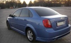 7 899 р. Пороги накладки Street Edition Chevrolet Lacetti седан (2002-2013) (Неокрашенные)  с доставкой в г. Новочеркасск. Увеличить фотографию 4