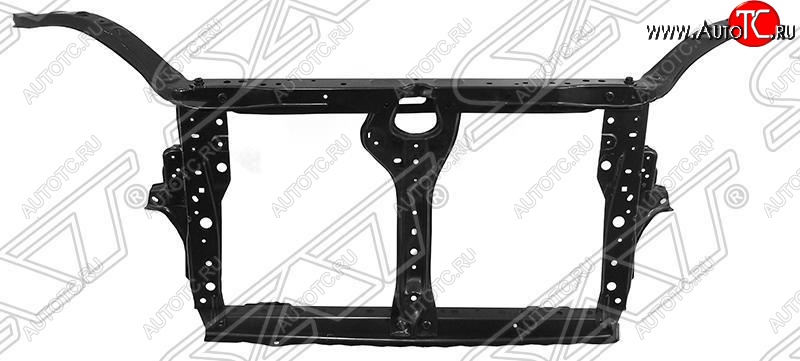 8 499 р. Рамка радиатора (телевизор) SAT  Subaru Forester  SJ (2012-2019) дорестайлинг, рестайлинг (Неокрашенная)  с доставкой в г. Новочеркасск