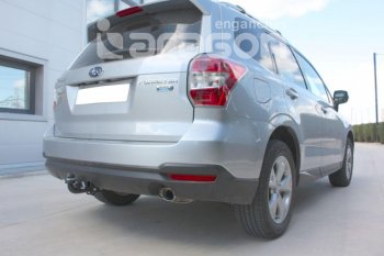 14 849 р. Фаркоп Aragon. (шар A)  Subaru Forester  SJ (2012-2019) дорестайлинг, рестайлинг  с доставкой в г. Новочеркасск. Увеличить фотографию 1