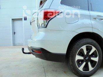 9 599 р. Фаркоп Aragon.(шар V)  Subaru Forester  SJ (2012-2019) дорестайлинг, рестайлинг  с доставкой в г. Новочеркасск. Увеличить фотографию 1