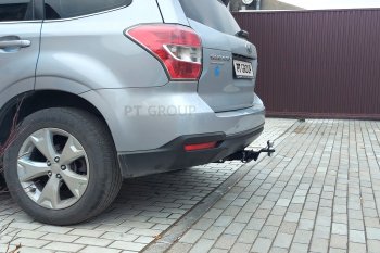 12 849 р. Фаркоп Petroil Tuning (съемный квадрат)  Subaru Forester  SJ (2012-2019) дорестайлинг, рестайлинг  с доставкой в г. Новочеркасск. Увеличить фотографию 3