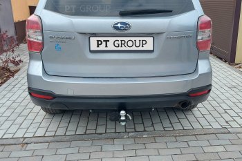 12 849 р. Фаркоп Petroil Tuning (съемный квадрат)  Subaru Forester  SJ (2012-2019) дорестайлинг, рестайлинг  с доставкой в г. Новочеркасск. Увеличить фотографию 6