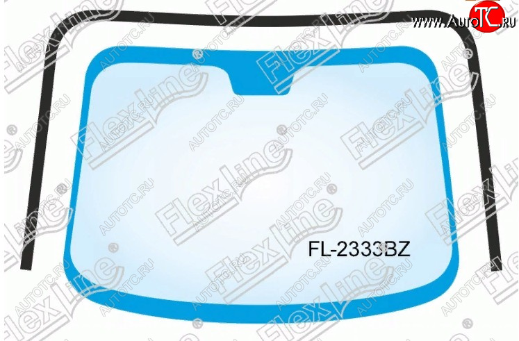 3 499 р. Молдинг лобового стекла FlexLine  Subaru Forester  SG (2002-2008) дорестайлинг, рестайлинг  с доставкой в г. Новочеркасск