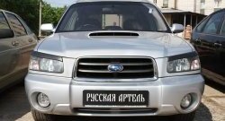 1 099 р. Реснички фар RA Subaru Forester SG дорестайлинг (2002-2005) (Неокрашенные)  с доставкой в г. Новочеркасск. Увеличить фотографию 3